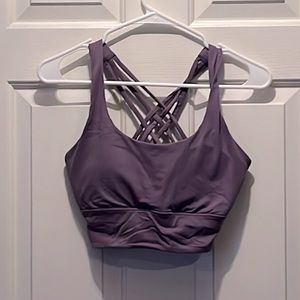Forever 21 padded purple sports bra. Size M.